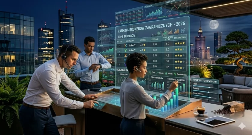 Jak wybrać platformę do inwestowania na globalnych rynkach? Sprawdzamy ranking brokerów zagranicznych