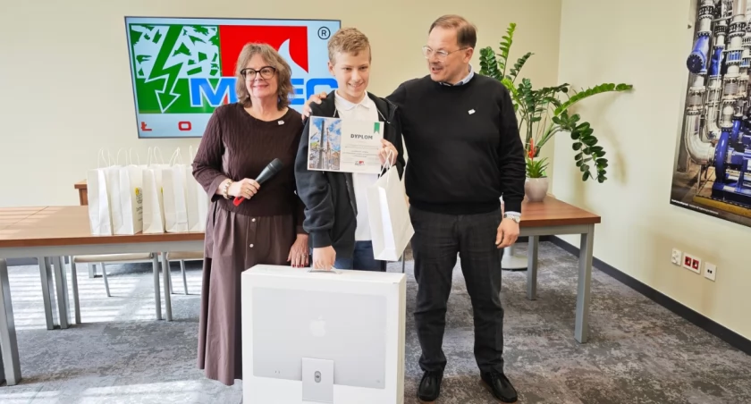 Młodzi eksperci od zielonej energii nagrodzeni. Finał II Olimpiady Wiedzy o Ciepłownictwie w Łomży [VIDEO i FOTO]