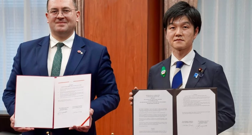 Japończycy w końcu biorą nasze mięso. Minister Krajewski wrócił z Azji z konkretami