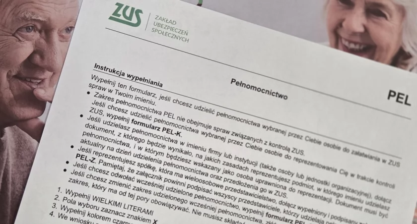 Senior może upoważnić inną osobę do załatwiania jego spraw w ZUS-ie