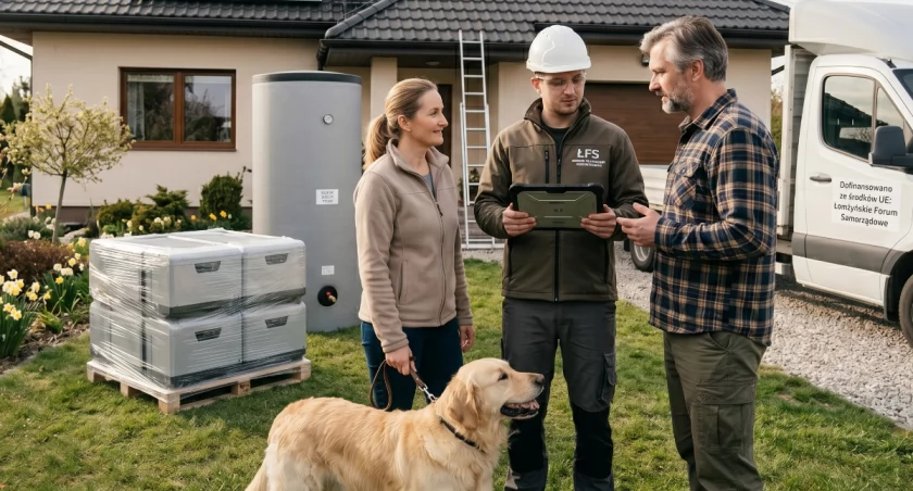 Region łomżyński stawia na autokonsumpcję. Trwa realizacja projektu budowy magazynów energii i ciepła