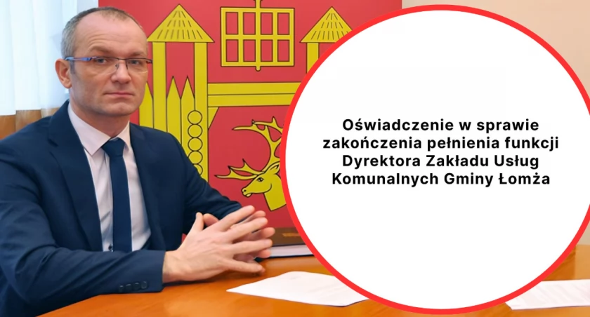 Oświadczenie dyrektora ZUK. Sławomir Gawrych o segregatorach, policji i wymianie zamków 