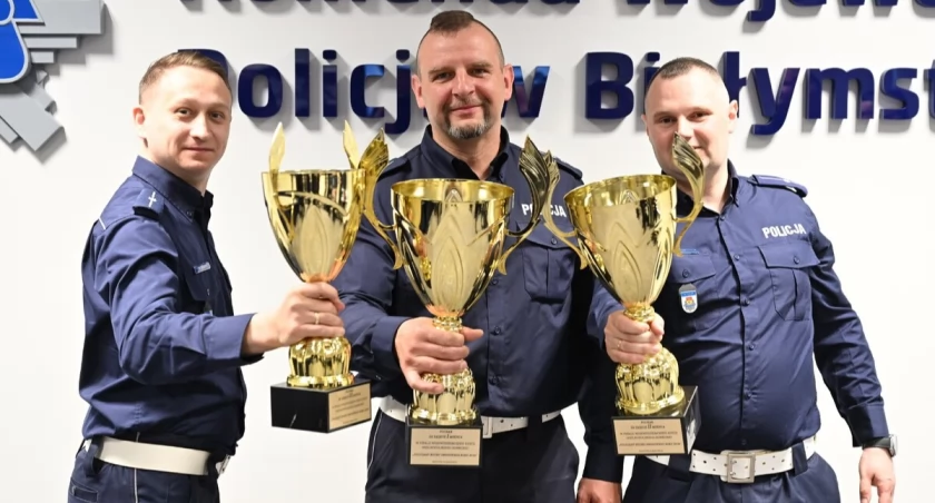Łomżanin wśród najlepszych policjantów ruchu drogowego