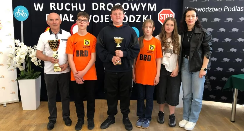 Turniej Bezpieczeństwa w Ruchu Drogowym. Uczniowie z naszego regionu najlepsi w województwie!