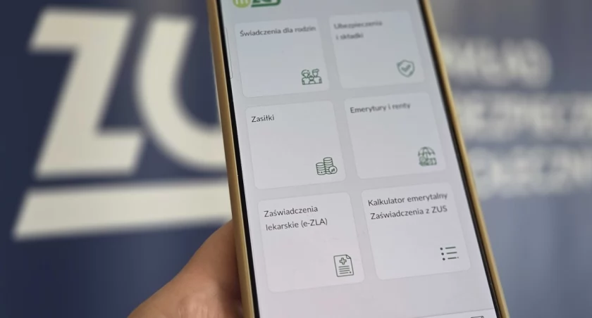 Cyfrowy e-ZUS w smartfonie
