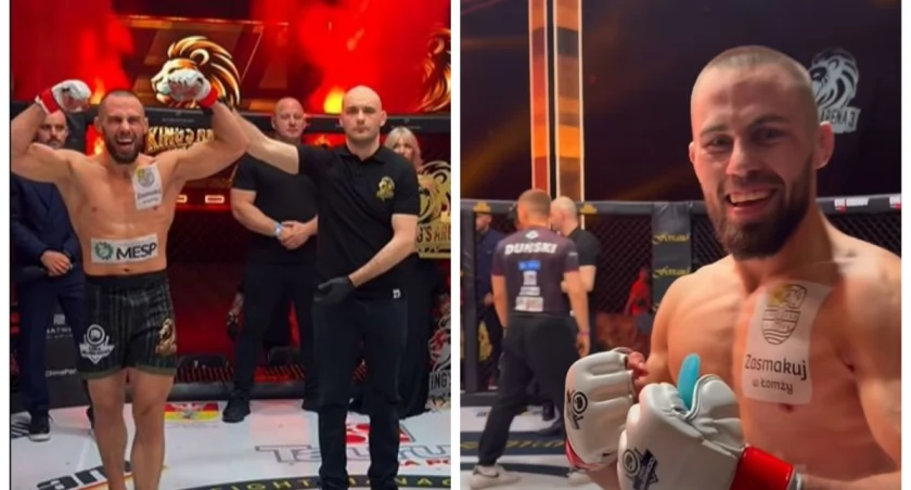Hubert Sulewski z triumfem! On ma młotek w dłoniach!