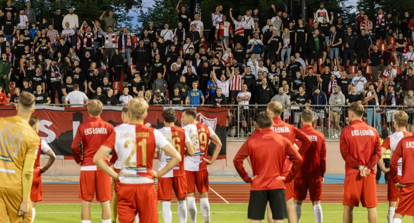 Marzenia odłożone na później. ŁKS Łomża nie uczci stulecia awansem do II ligi [FOTO]