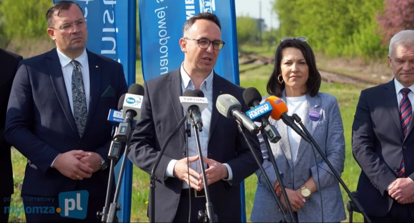 Łomża będzie mieć dworzec kolejowy. Minister ogłasza