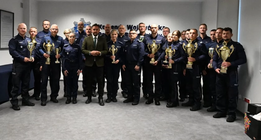 Policjant z Łomży najlepszy w województwie!
