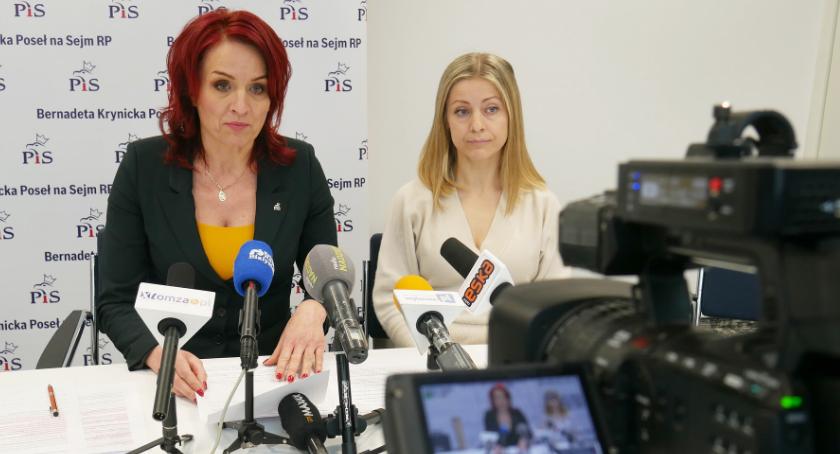 [LIVE] Konferencja poseł Bernadety Krynickiej