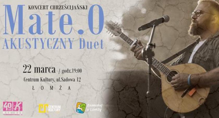 Koncert „lidera” muzyki chrześcijańskiej - Mate.O.