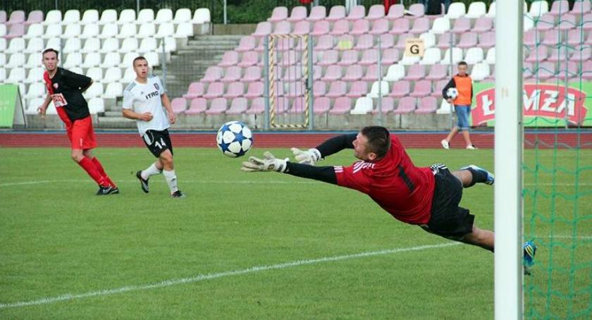 ŁKS 1926 Łomża: Przegrana na inaugurację rundy wiosennej [VIDEO]
