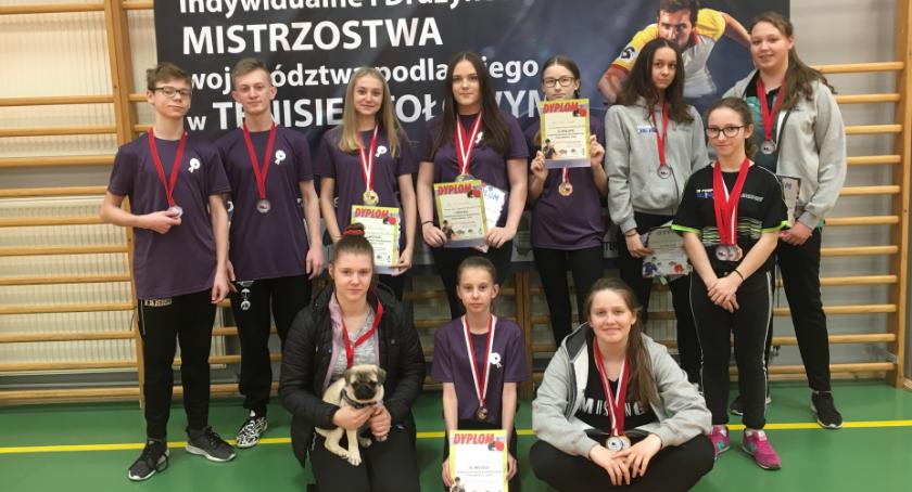 Łomża: Udane mistrzostwa województwa w tenisie stołowym