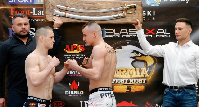 Ceremonia ważenia przed Armia Fight Night 5 w Łomży [VIDEO i FOTO]