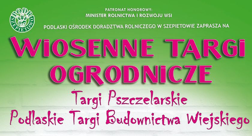 Już w najbliższy weekend zapraszamy na Targi do Szepietowa