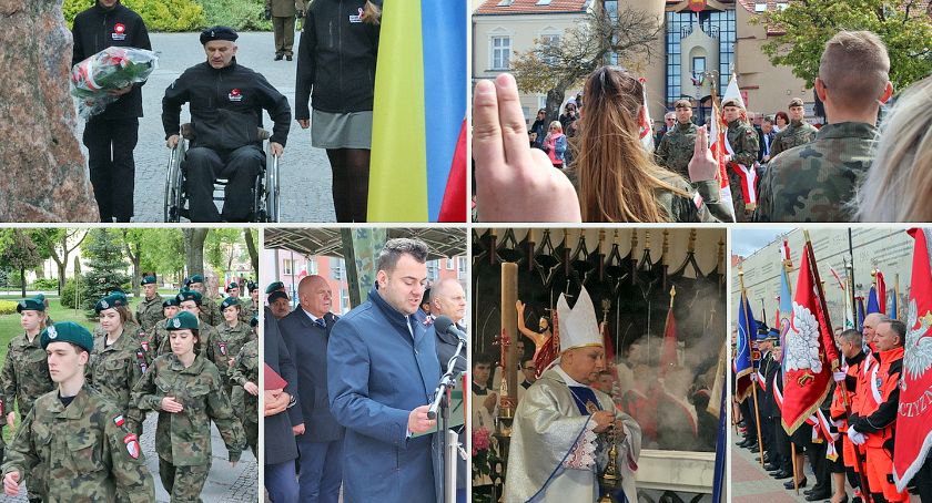 Łomża: Rocznica uchwalenia Konstytucji 3 Maja [VIDEO i FOTO]