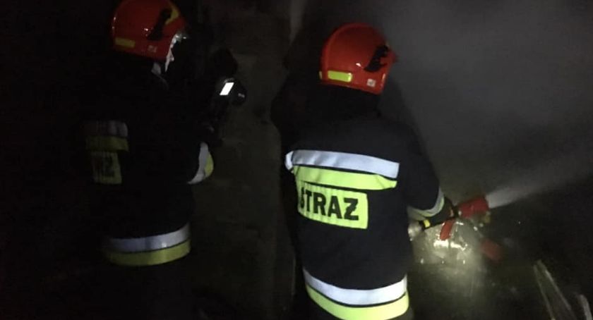 Niepełnosprawny zginął w pożarze
