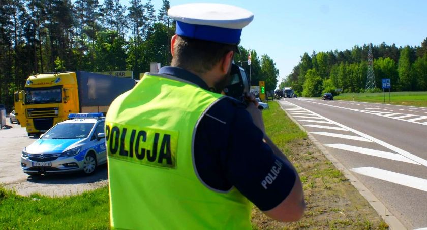 Prędkość pod kontrolą. 34 kierowców jechało za szybko