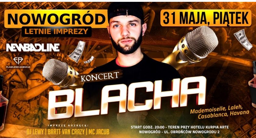 BLACHA w piątek w Nowogrodzie! 