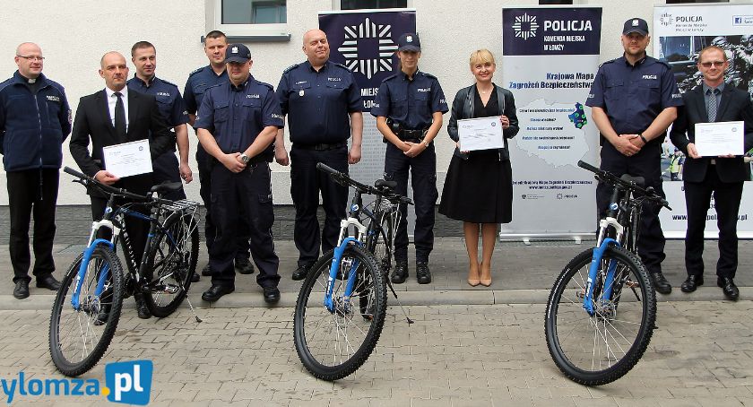 Łomża: Nowe rowery trafiły do policjantów [VIDEO i FOTO]