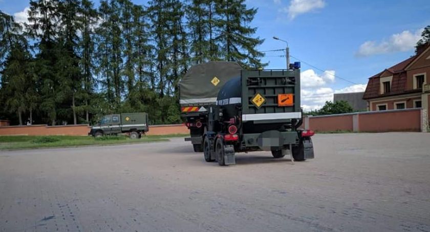 Pocisk artyleryjski znaleziono w Szczepankowie [FOTO]