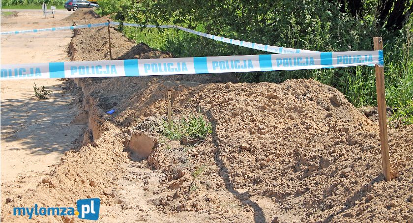 Śniadowo: Podczas remontu drogi odkryto kości 