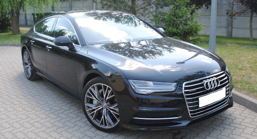 Złodzieje połasili się na drogie audi