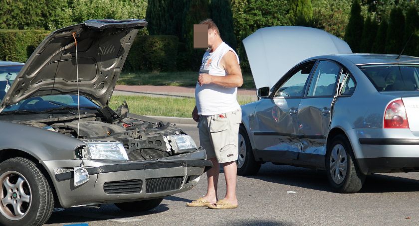 Wypadek przy wyjeździe ze szpitala [FOTO]