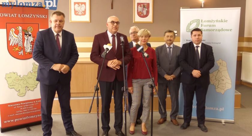 Pierwsza konferencja nowego zarządu Łomżyńskiego Forum Samorządowego [VIDEO]