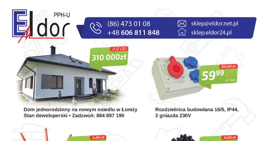 Nowe otwarcie łomżyńskiego ELDORU