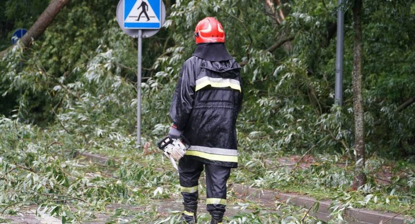 Ulewa nad regionem. Łomża miała szczęście 