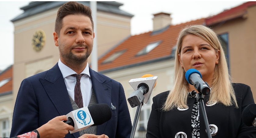 Łomża: Patryk Jaki popiera kandydatkę z naszego regionu [FOTO i VIDEO]