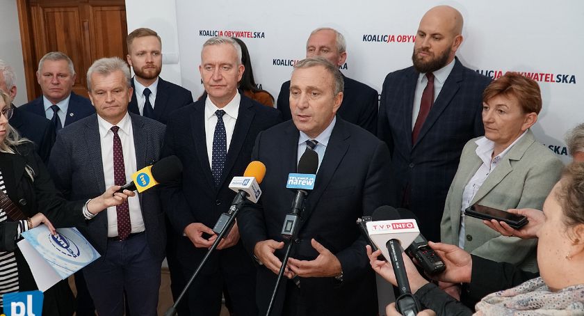 Łomża: Grzegorz Schetyna trzyma kciuki za miejscowych kandydatów [FOTO i LIVE]
