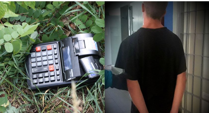 Kradzież w pizzerii. Zwinęli kasę fiskalną i artykuły spożywcze [FOTO]