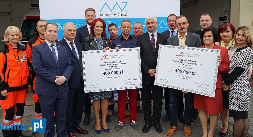 Łomżyńskie pogotowie zyska nowe karetki [VIDEO i FOTO]