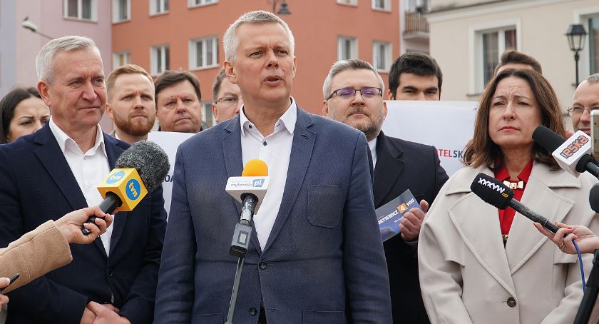 Łomża: Tomasz Siemoniak apeluje o głosowanie na kandydatów Koalicji Obywatelskiej [VIDEO i FOTO]