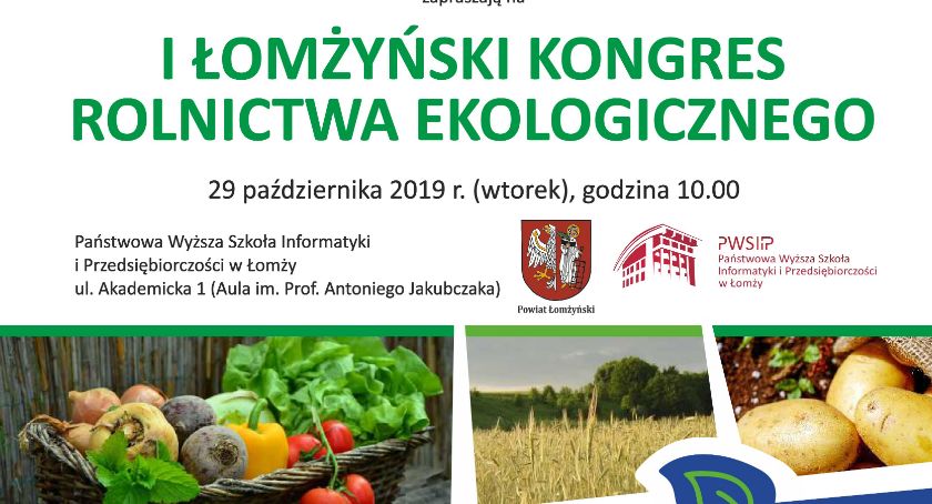 Jutro I Łomżyński Kongres Rolnictwa Ekologicznego