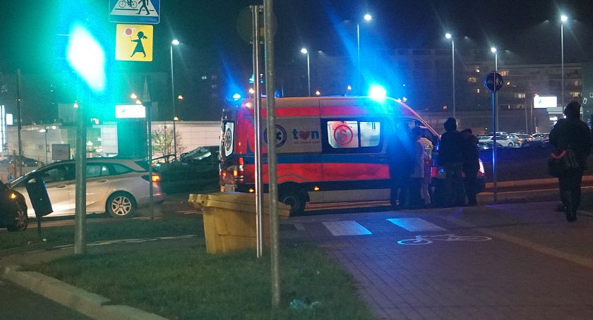 Wieczorne potrącenie pieszej [FOTO]