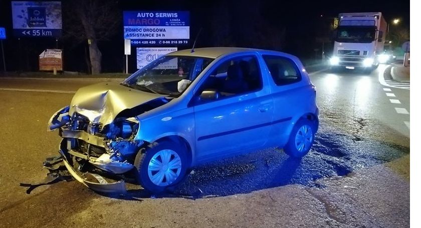 Groźny wypadek w Kisielnicy [FOTO]