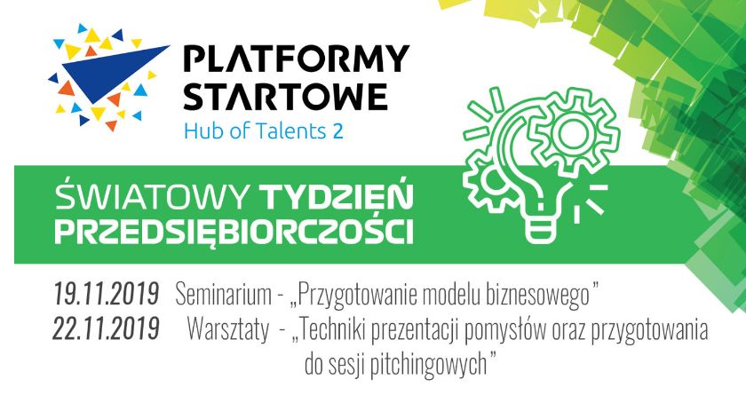 Bezpłatne szkolenia w ramach Światowego Tygodnia Przedsiębiorczości