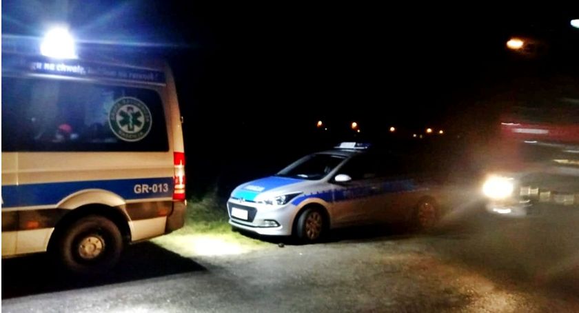 Szczęśliwy finał nocnych poszukiwań grzybiarza