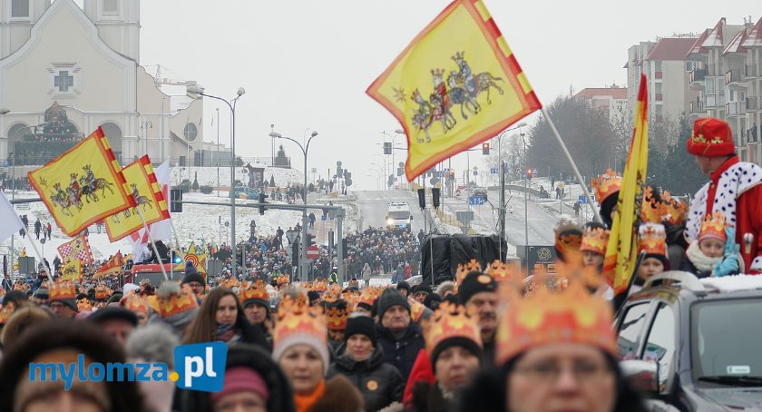 Orszak Trzech Króli przeszedł ulicami Łomży [FOTO i VIDEO]