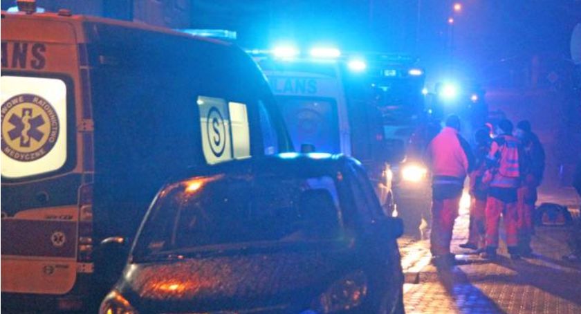 Łomża: Atak nożem podczas spożywania alkoholu! Podejrzany próbował uciec
