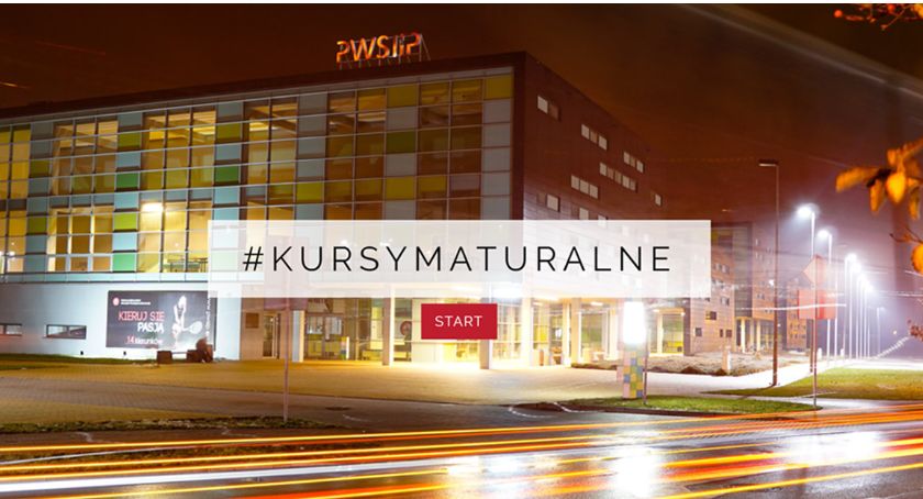PWSIiP zaprasza na Kursy Maturalne