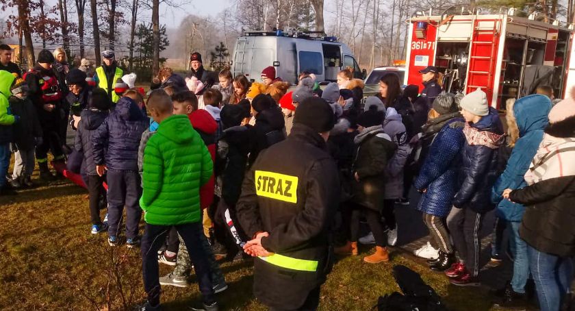Bezpieczne ferie na terenie powiatu łomżyńskiego [FOTO]