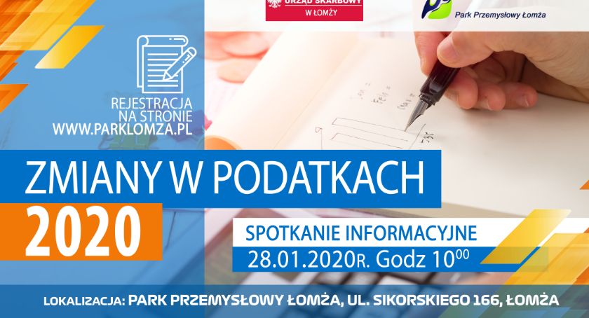 Zmiany w podatkach 2020. Spotkanie informacyjne w PPŁ