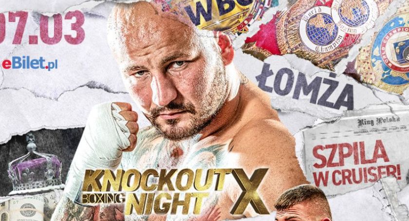 Knockout Boxing Night 10 w Łomży! Artur Szpilka w walce wieczoru [VIDEO]