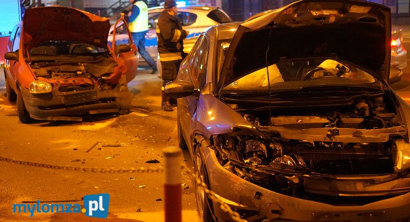Wypadek na Al. Legionów. Są poszkodowani! [FOTO] 