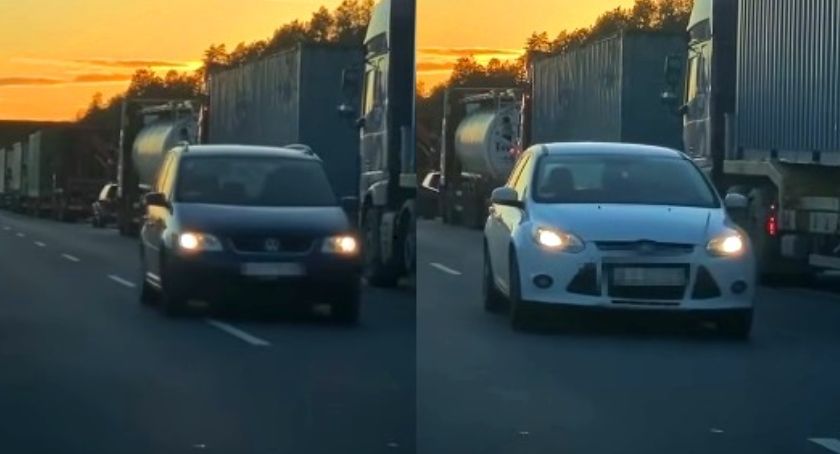Tak (nie) powinien wyglądać korytarz życia [VIDEO]