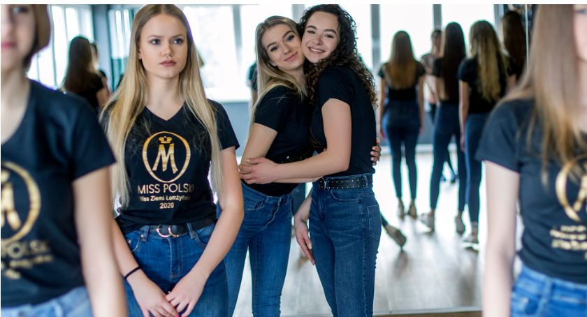 Pierwsze próby finalistek konkursu Miss Ziemi Łomżyńskiej [VIDEO i FOTO]